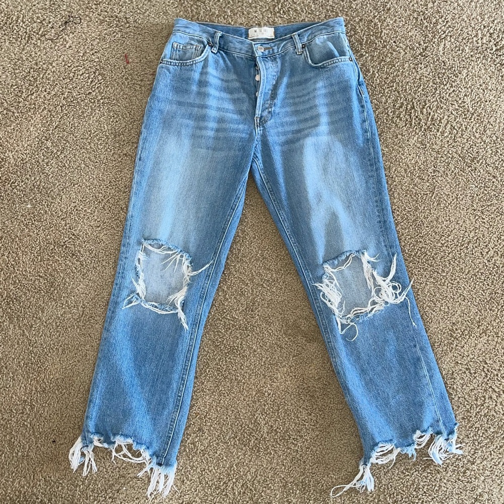 Free people boyfriend jeans